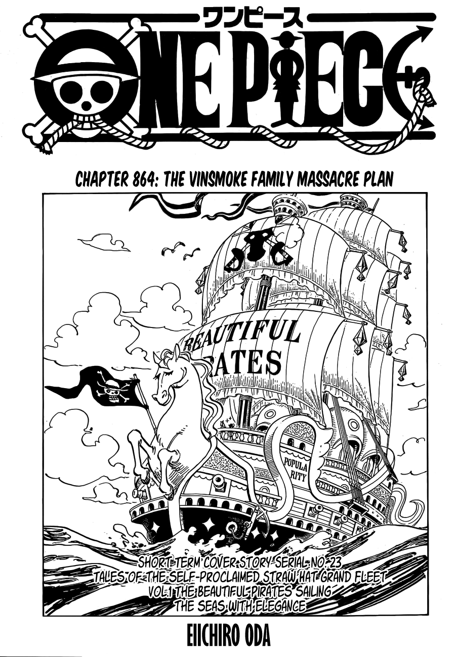 One Piece, Chapter 864 image 01